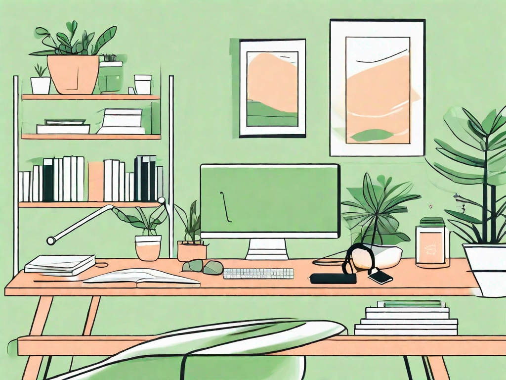 A serene study space