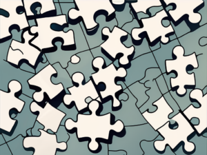 A scattered puzzle with missing pieces